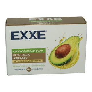 EXXE Косметическое крем-мыло Авокадо 90гр
